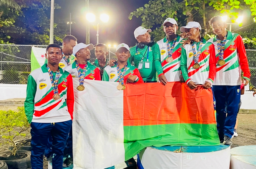 Madagascar remporte toutes les médailles d’or en pétanque à Maurice